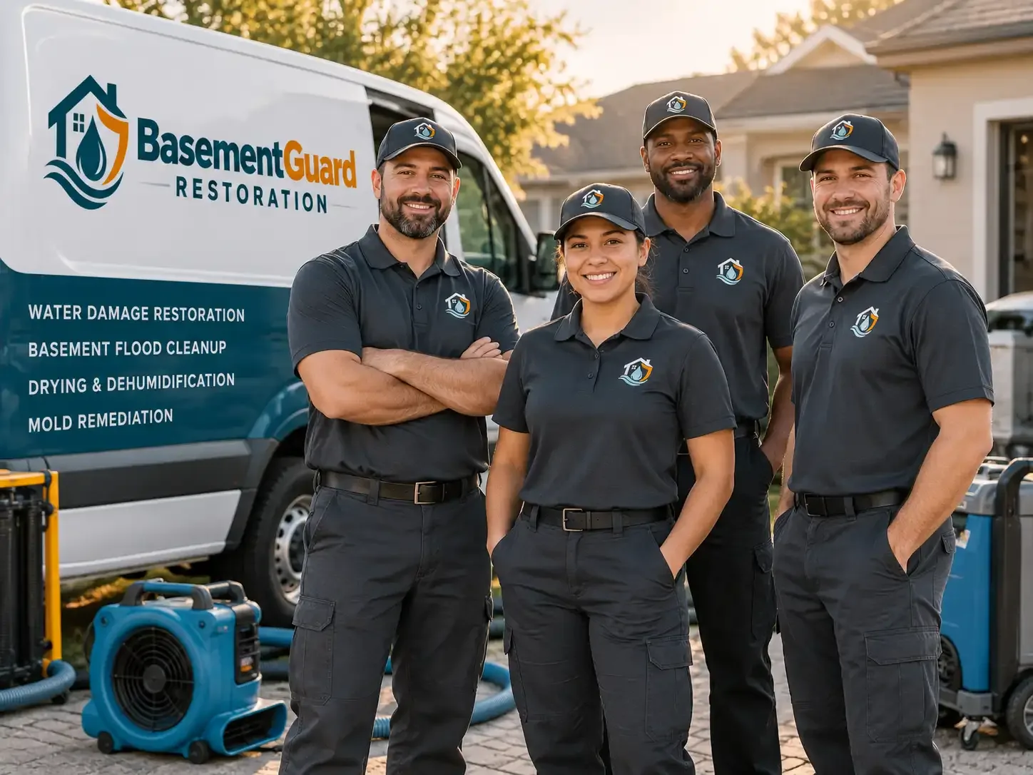 Basement Water Damage Restoration company in Tingley, IA